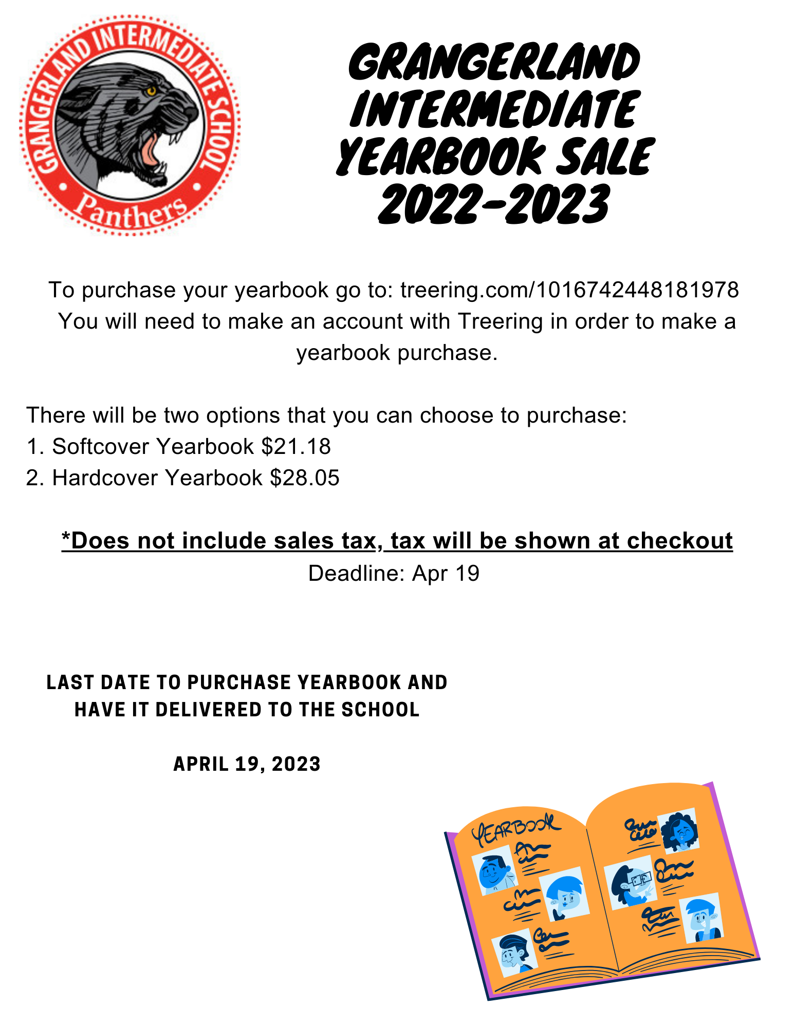 How to order a 2023-2023 year book